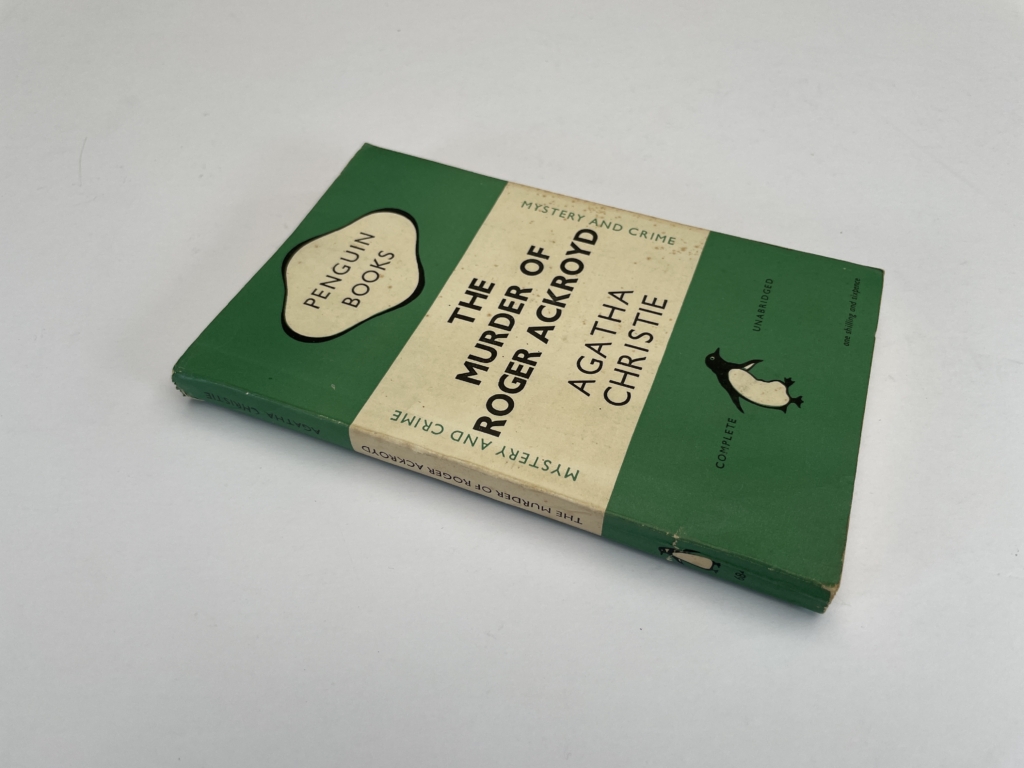 agatha christie the murder of roger ackroyd first pback3