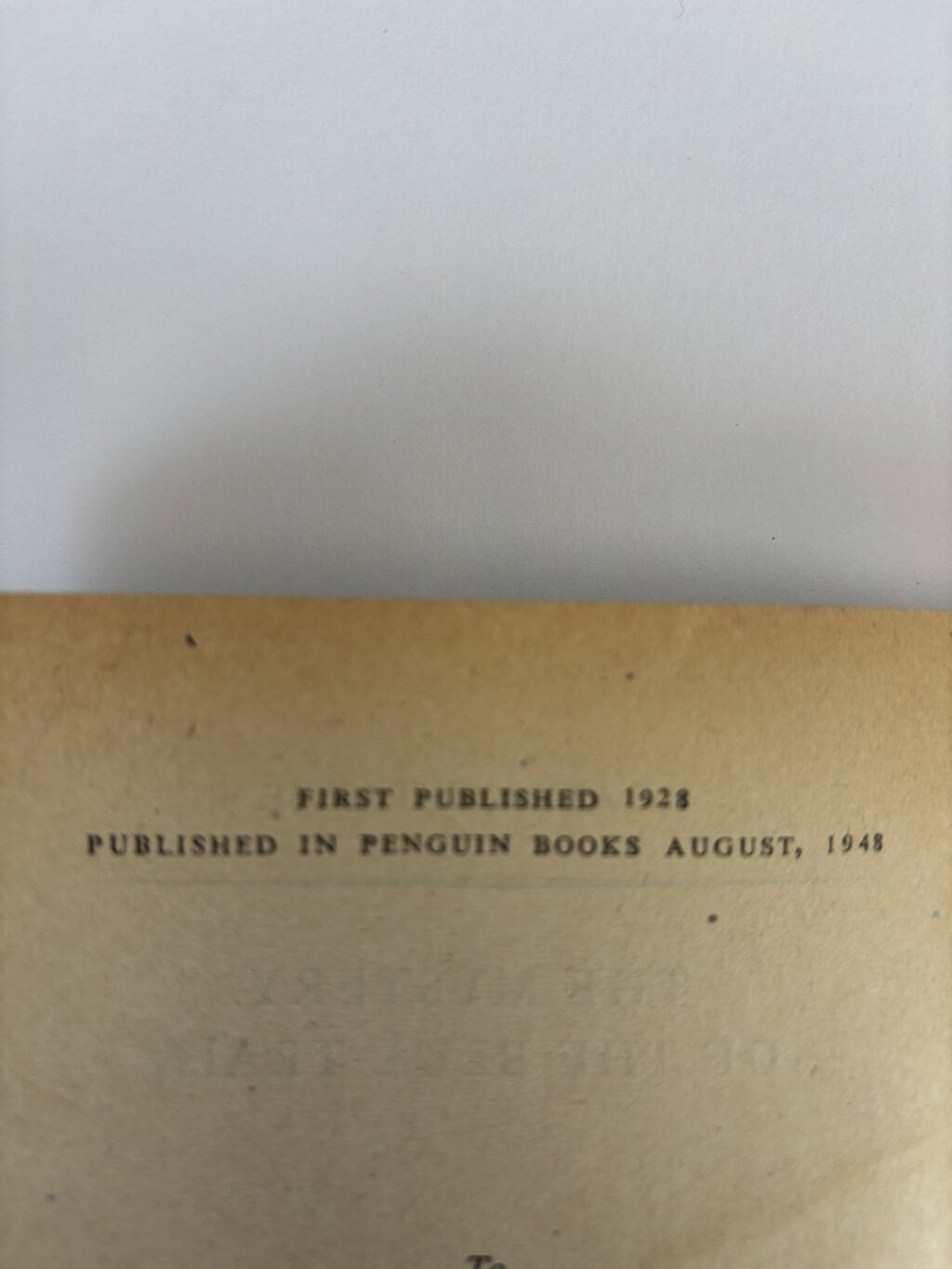 agatha christie the mystery of the blue train pback 2