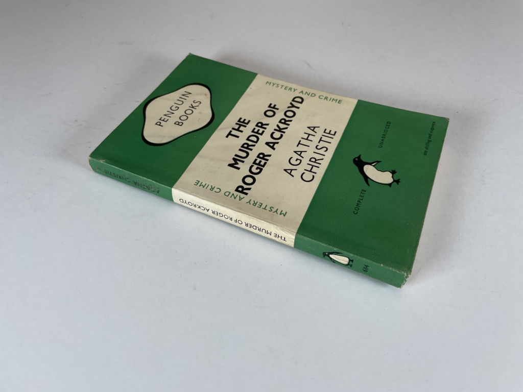 agatha chritie the murder of roger ackroyd first paperback 3