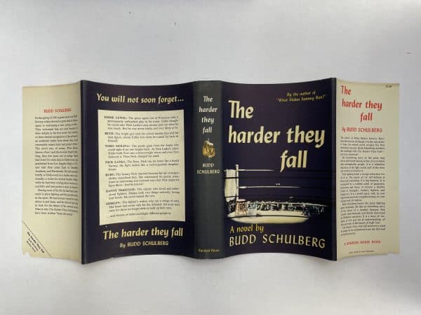 budd schulberg the harder they fall first ed4