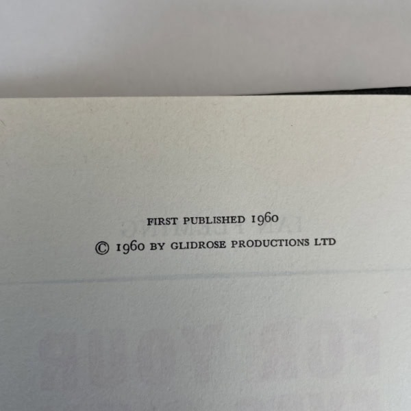 ian fleming for your eyes only first 2