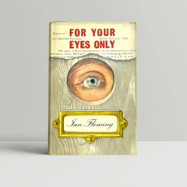 ian fleming for your eyes only first ed1