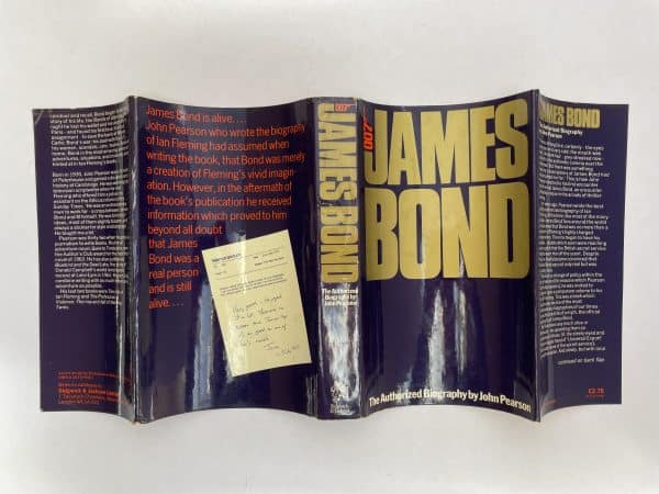 john pearson james bond biography first ed4