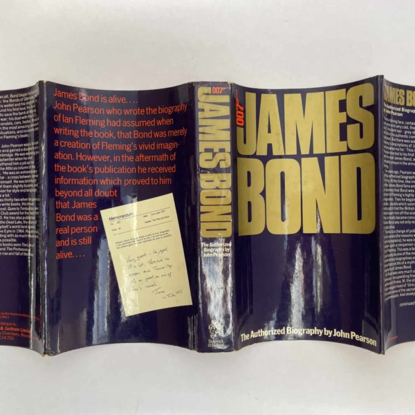 john pearson james bond biography first ed4