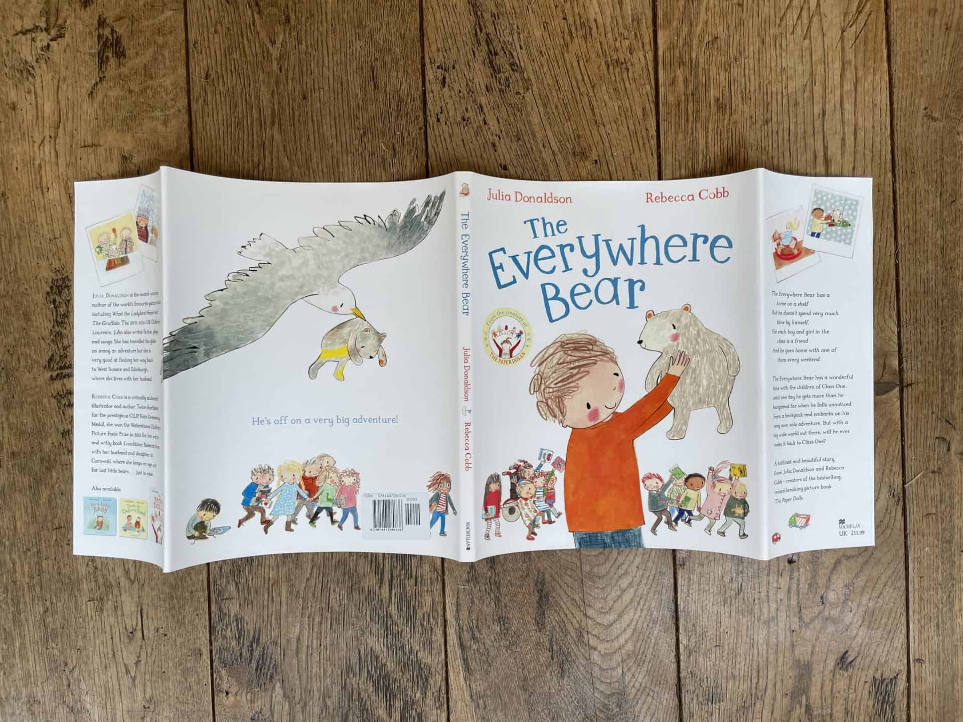 julia donaldson the everywhere bear double signed first 5