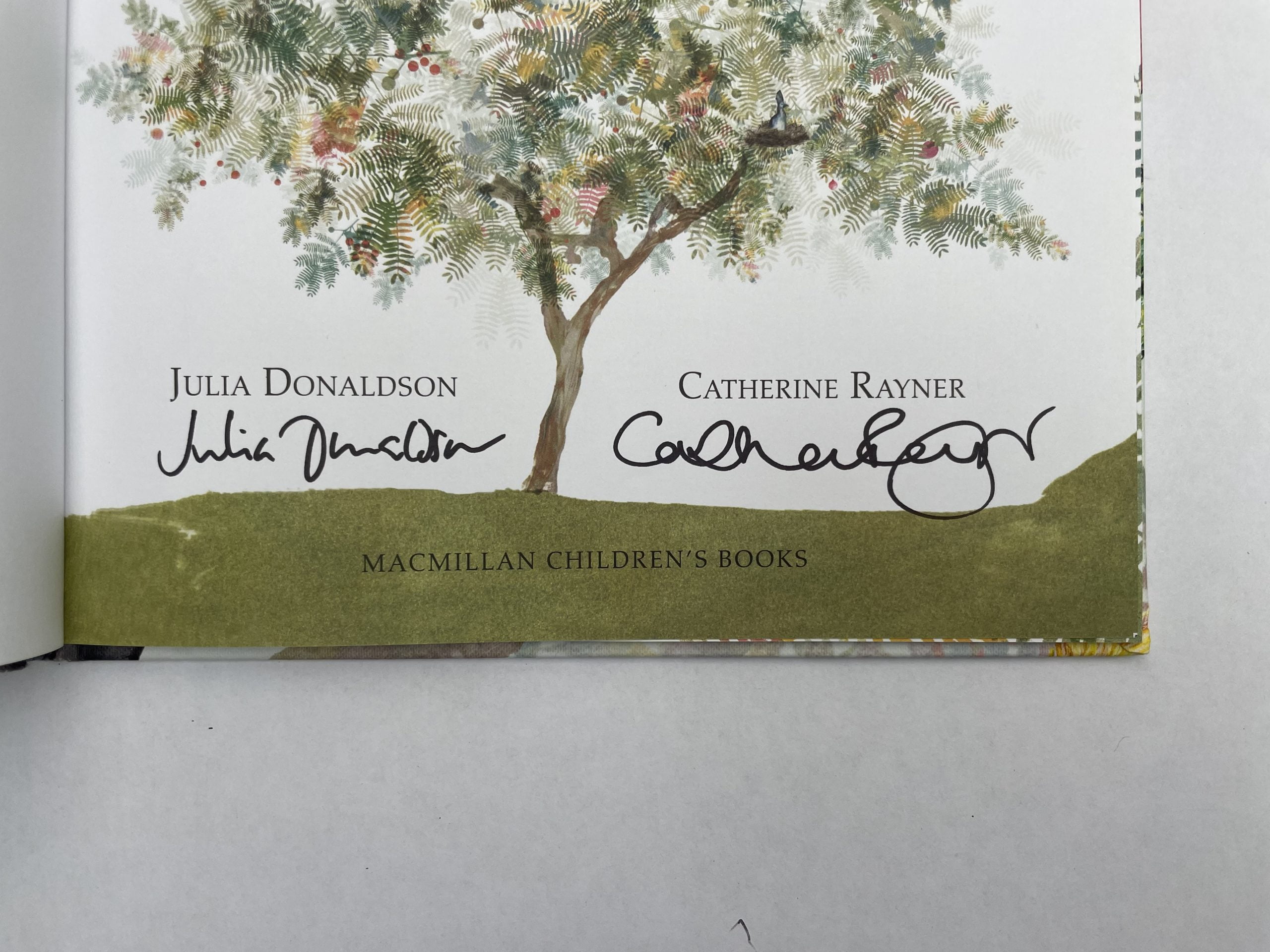 julia donaldson the go away bird double signed2