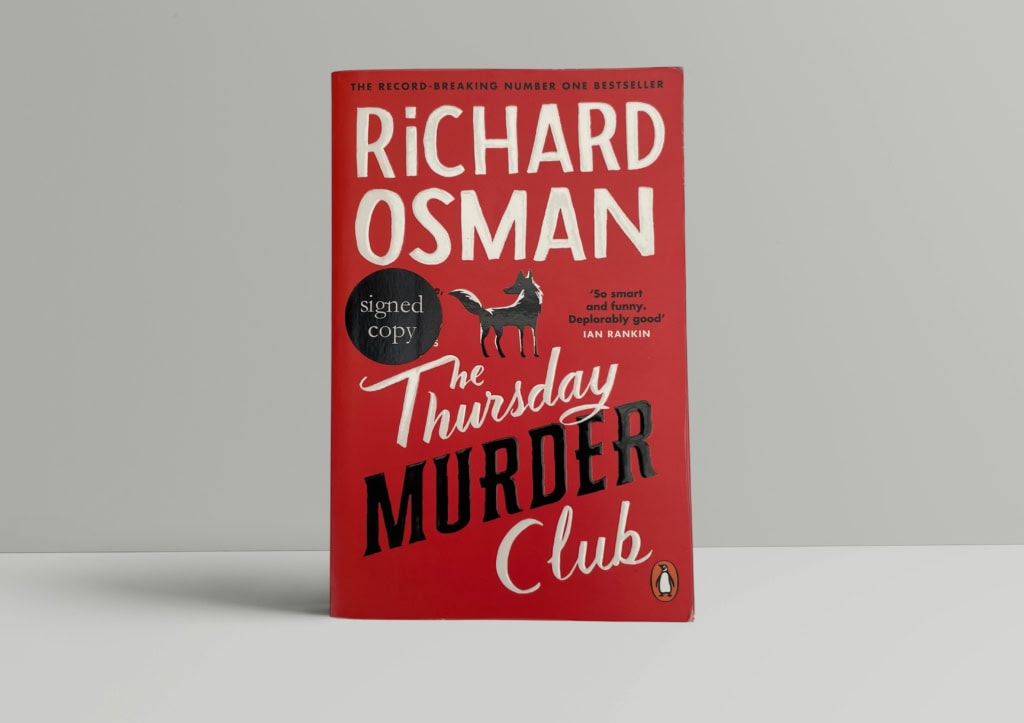 richard osman thurs murder club signed pback1