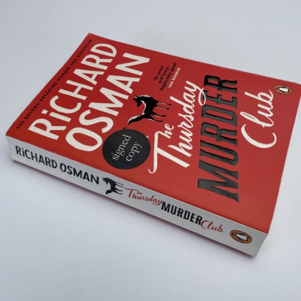 richard osman thurs murder club signed pback4