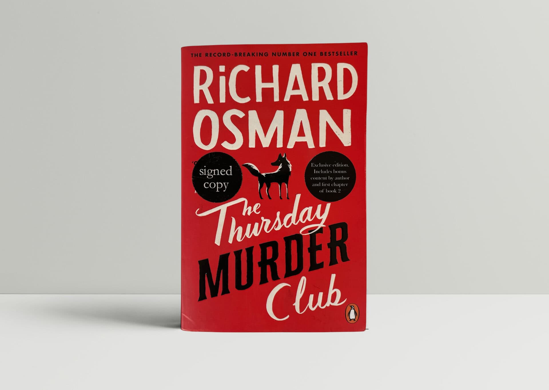 Richard Osman - The Thursday Murder Club - SIGNED First