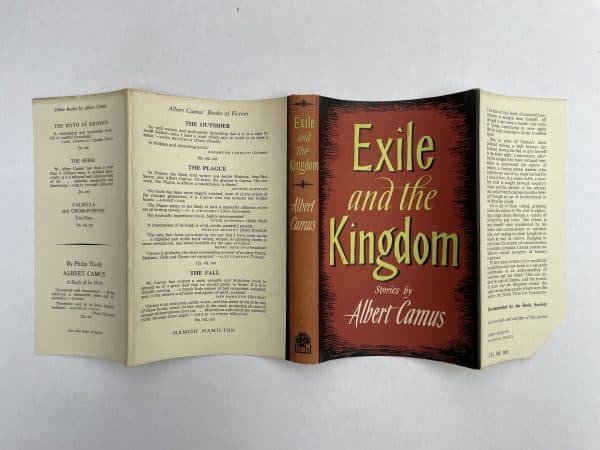 albert camus exile and the kingdom first ed4