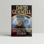 david gemmell sword in the storm first edition1