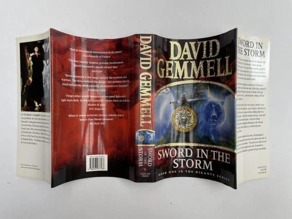 david gemmell sword in the storm first edition4