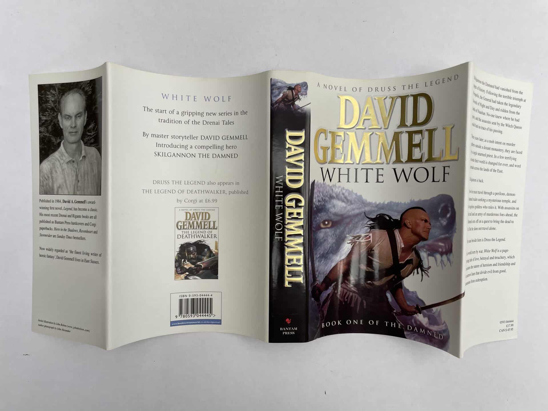 david gemmell white wolf first edition4