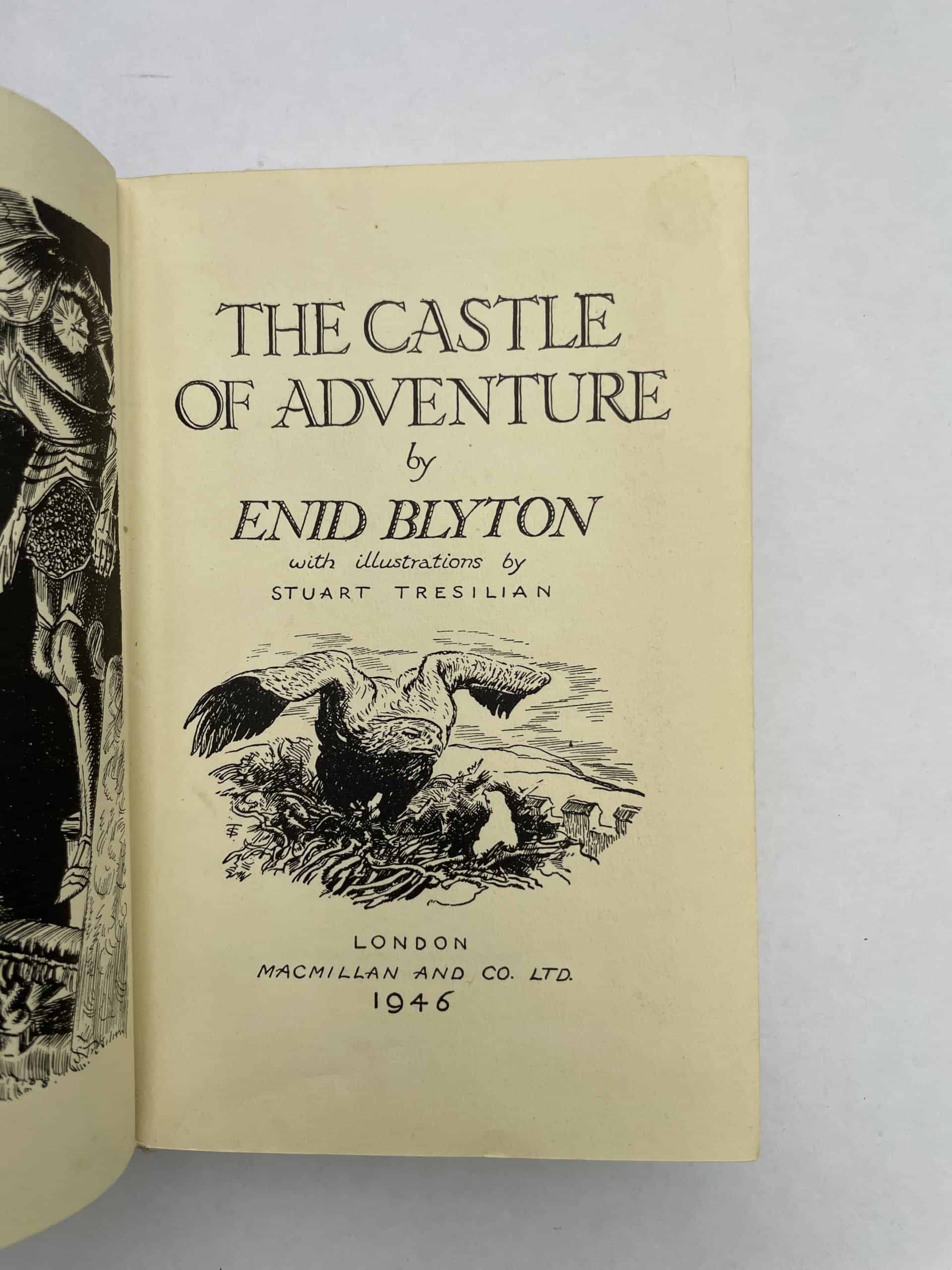 enid blyton the castle of adventure first edition2
