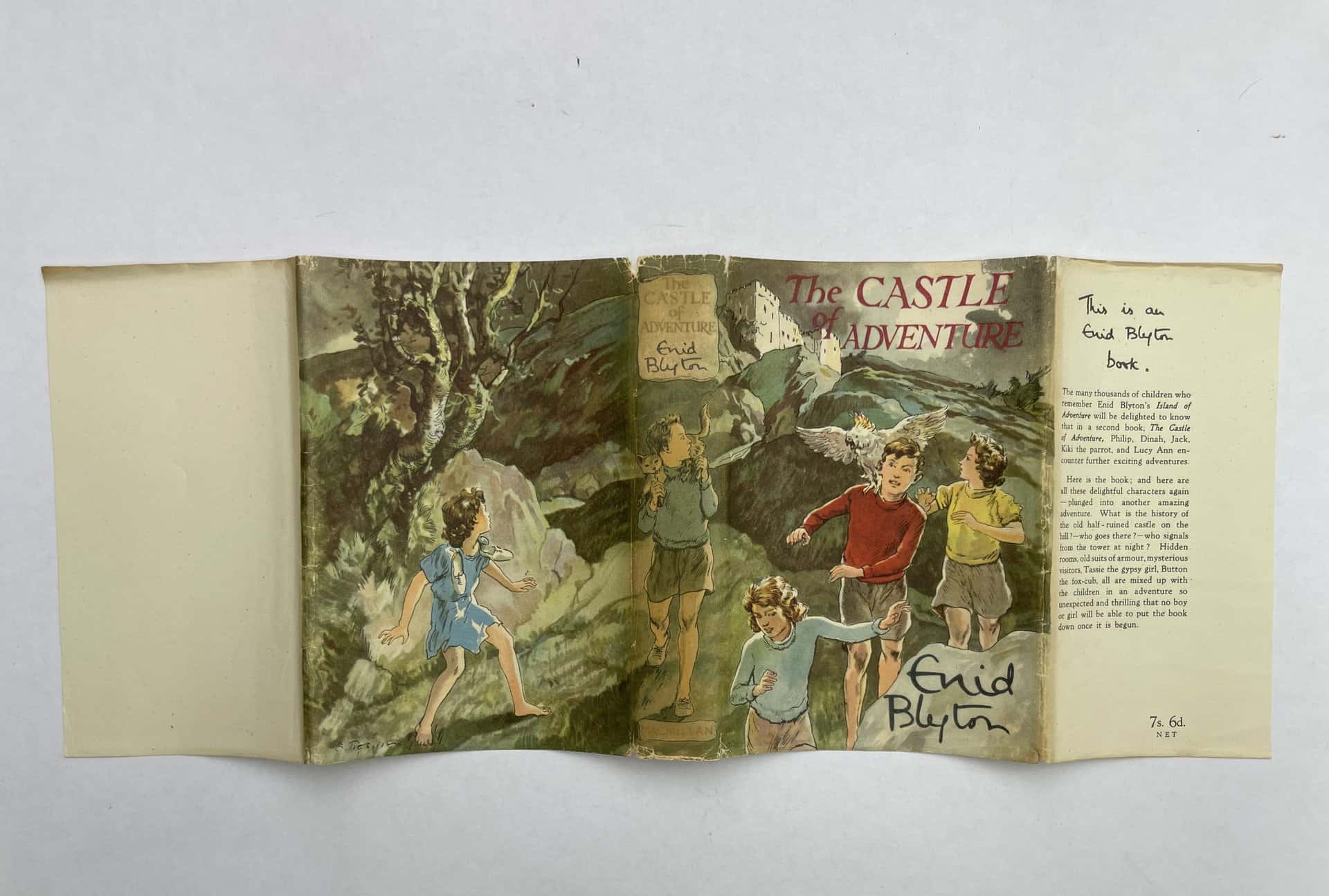 enid blyton the castle of adventure first edition5