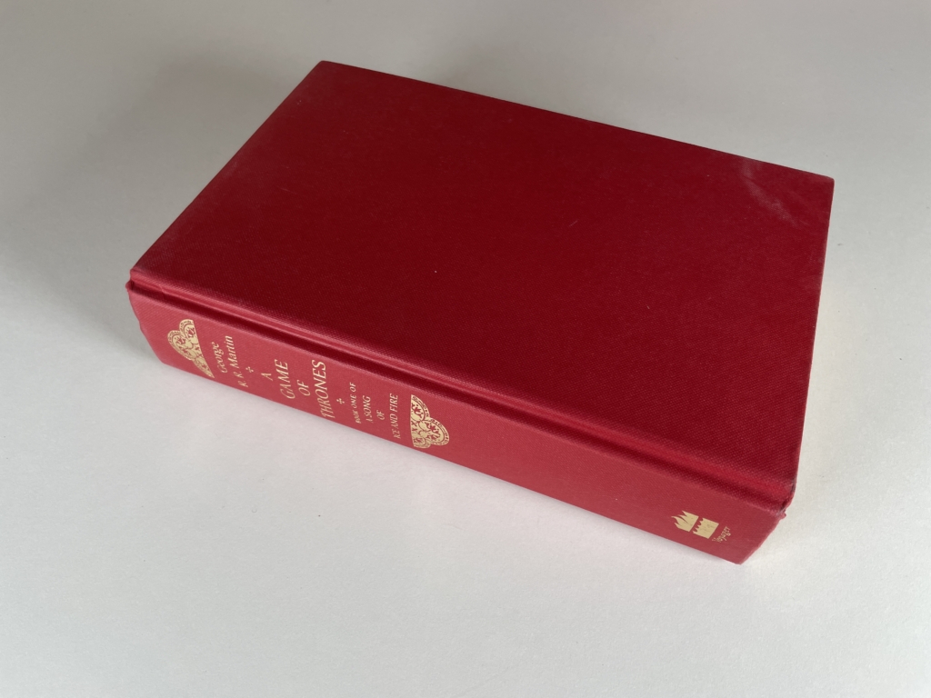 geroge rr martin a game of thrones first edition3