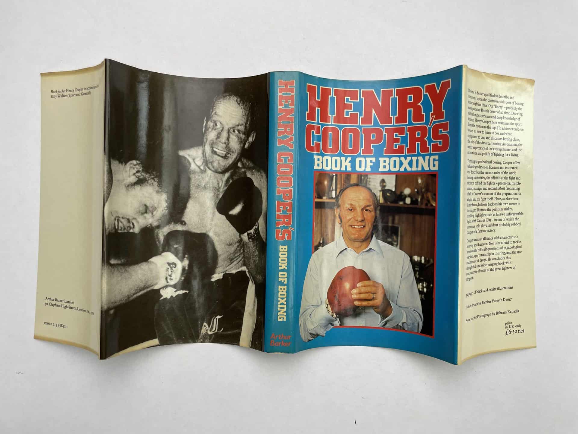 henry cooper book of boxing signed 4