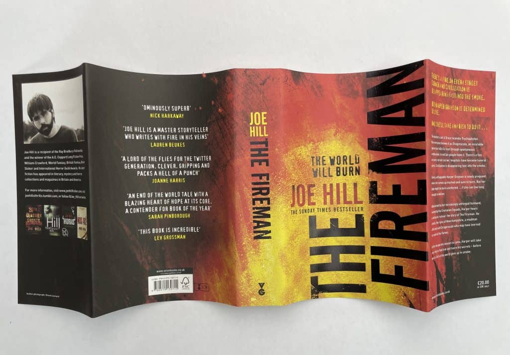 joe hill the fireman signed numbered6