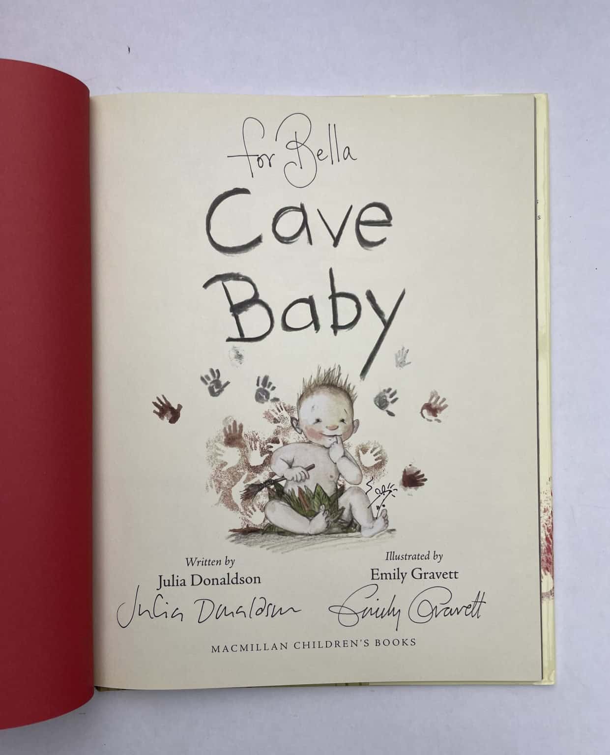 julia donaldson cave baby double signed2