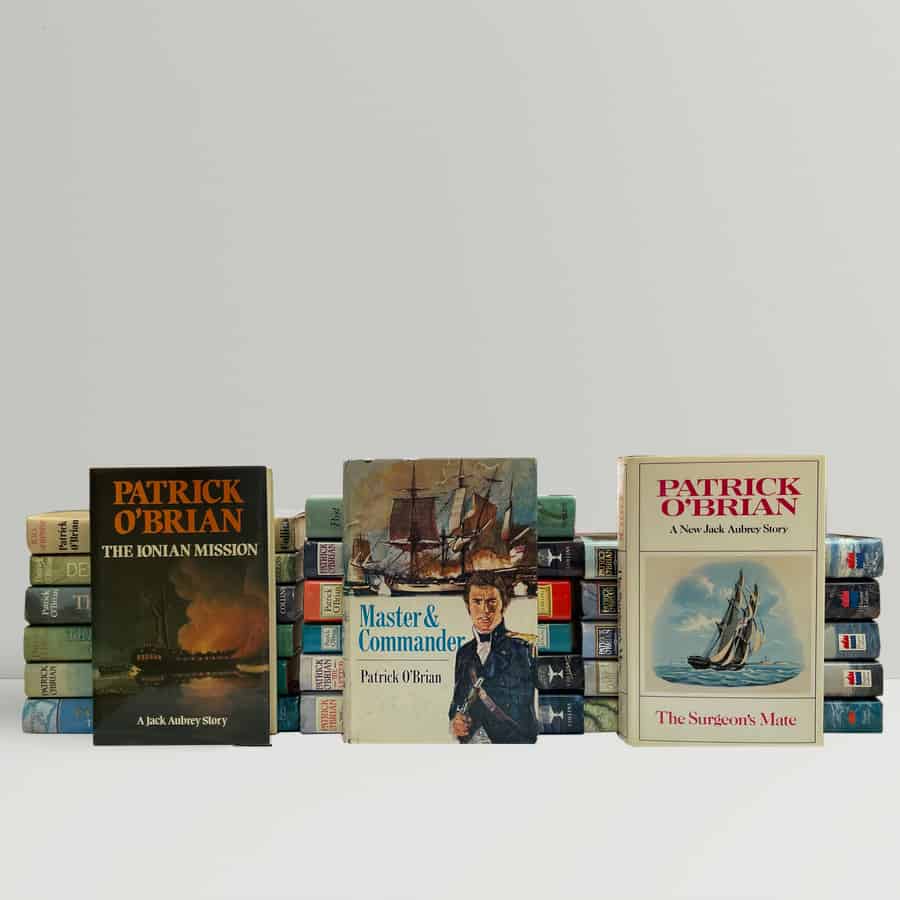 Patrick O'Brian Complete First Edition set of Jack Aubrey and Stephen
