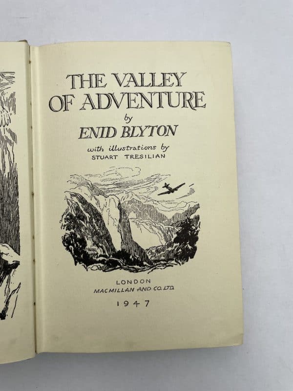 enid blyton the valley of adventure first ed2