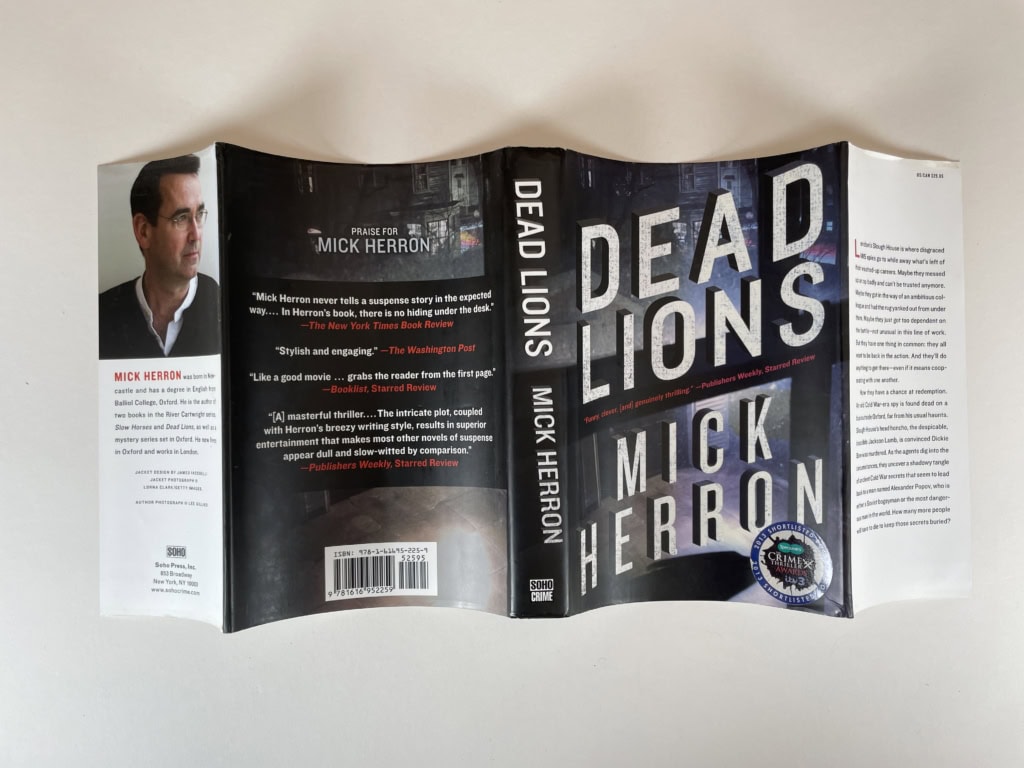 mick herron dead lions first us ed4