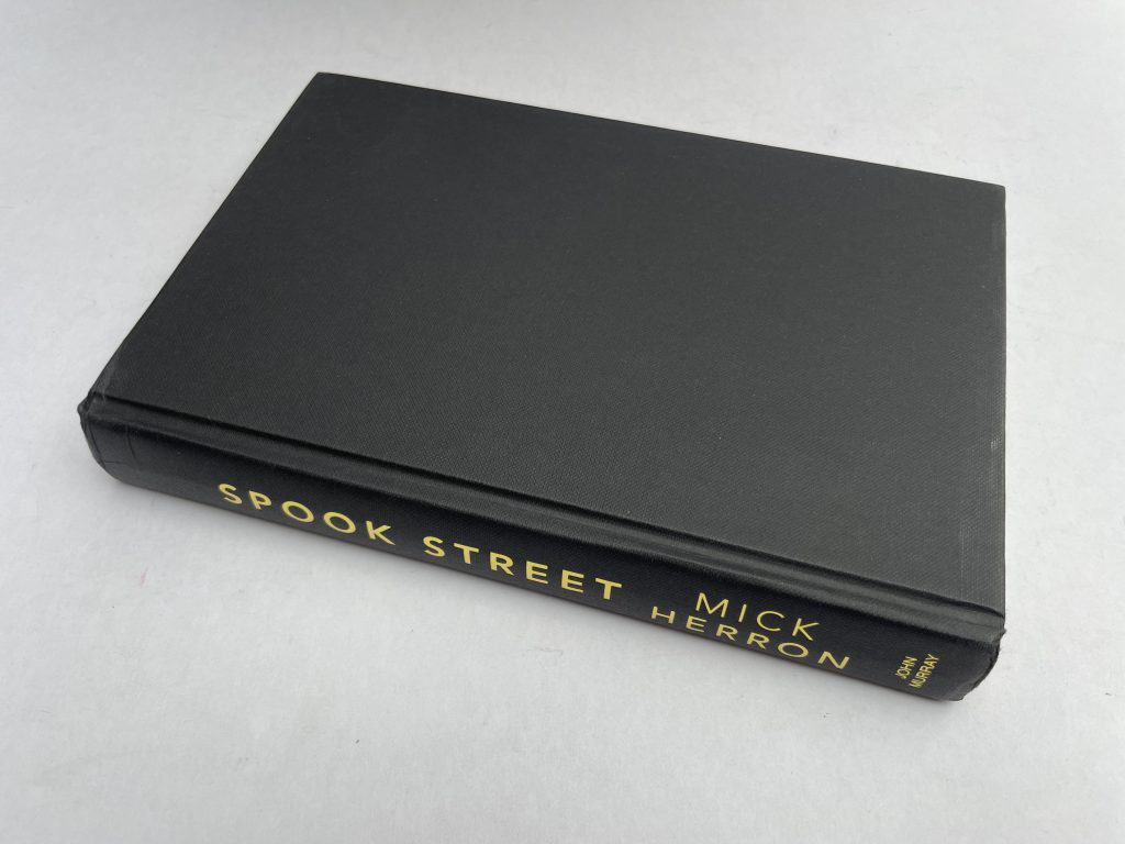 mick herron spook street signed first ed4