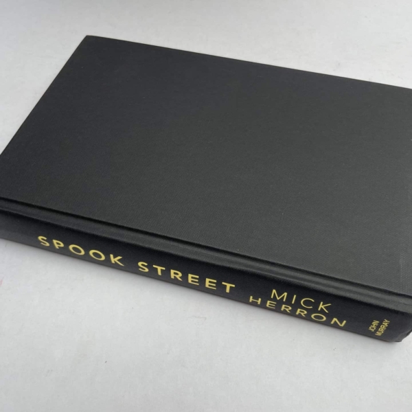 mick herron spook street signed first ed4