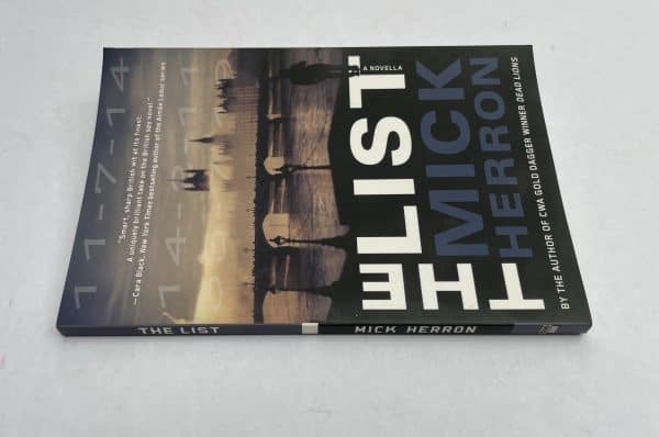 mick herron the list signed first ed4