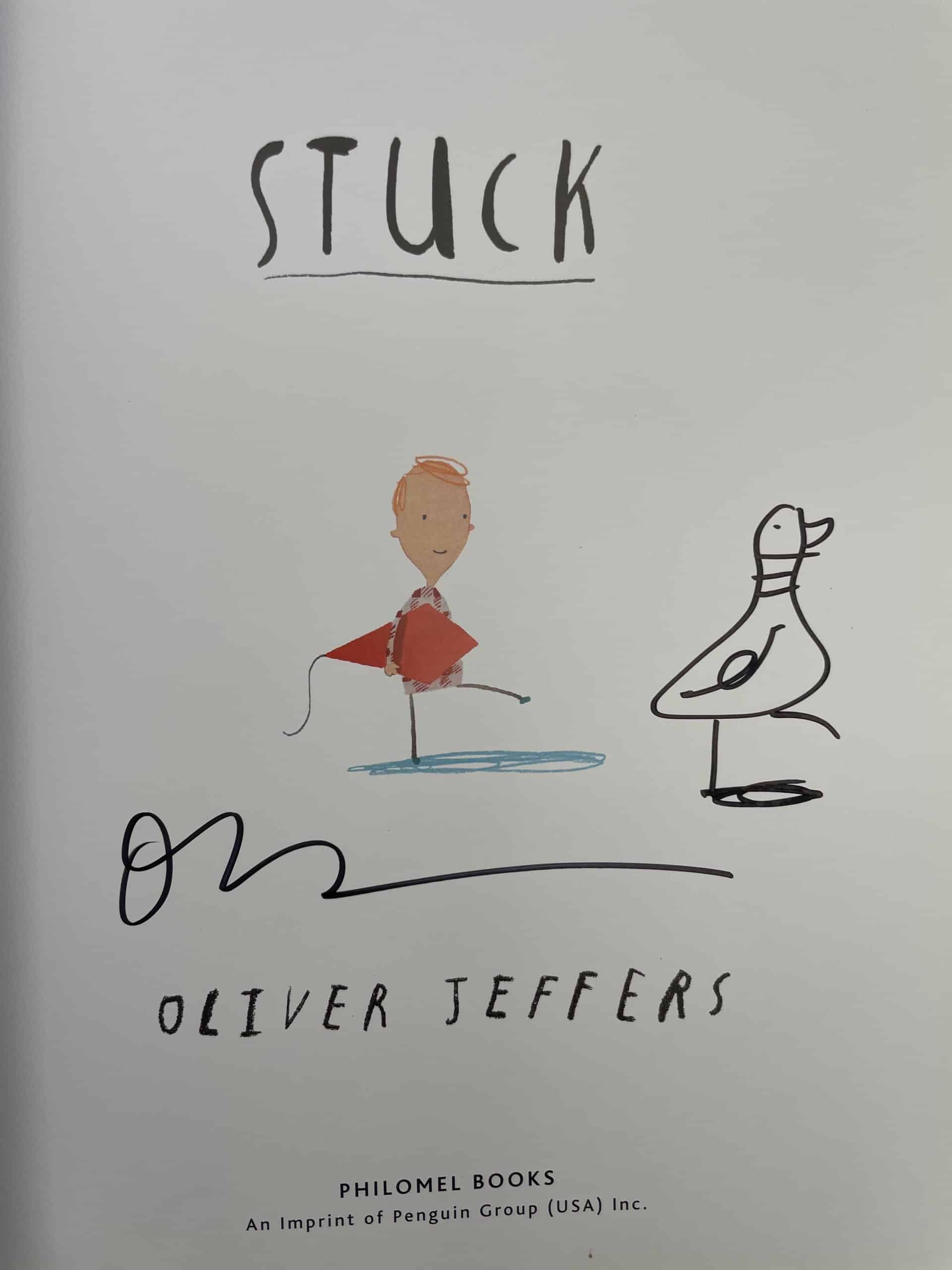 oliver jeffers stuck signed first ed2