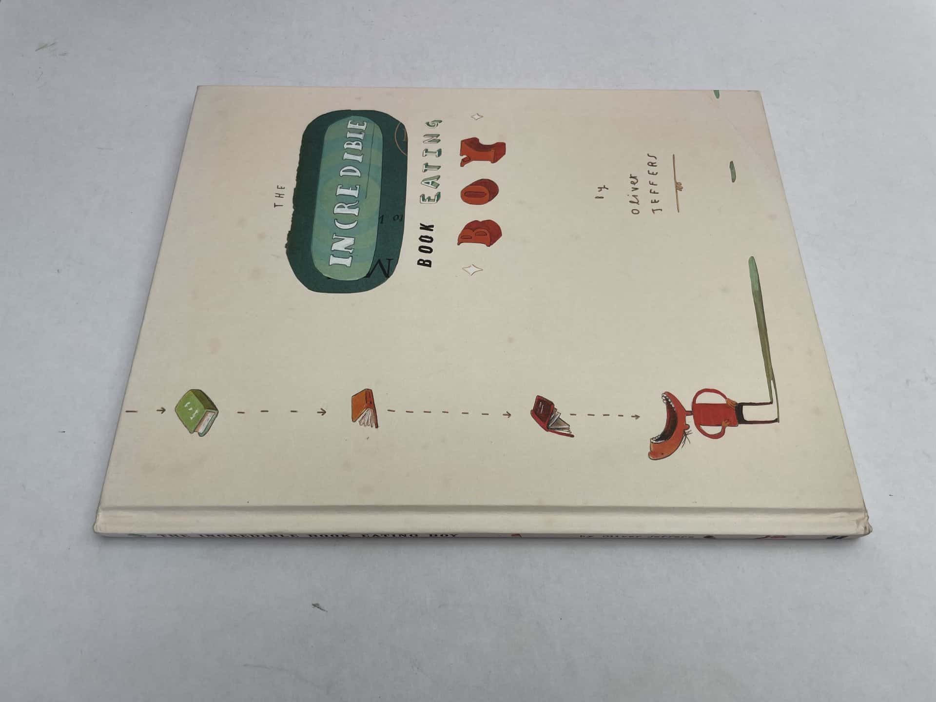 oliver jeffers the incredible book eating boy first 3