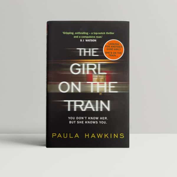 paula hawkins the girl on the train signed first 1