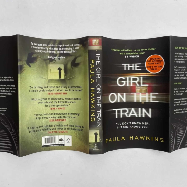 paula hawkins the girl on the train signed first 5