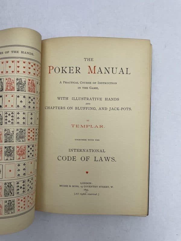 the poker manual first ed2