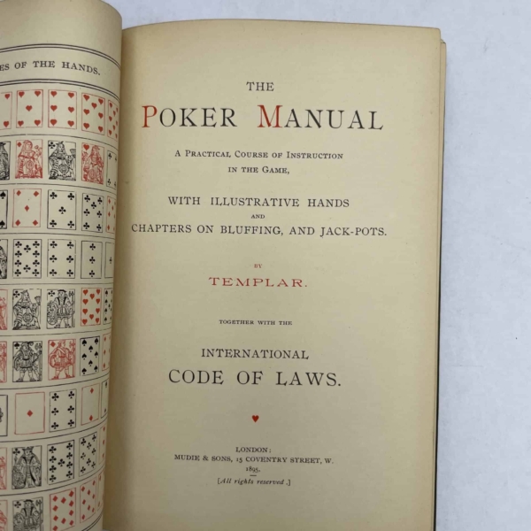 the poker manual first ed2