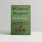 w somerset maugham points of view first ed1