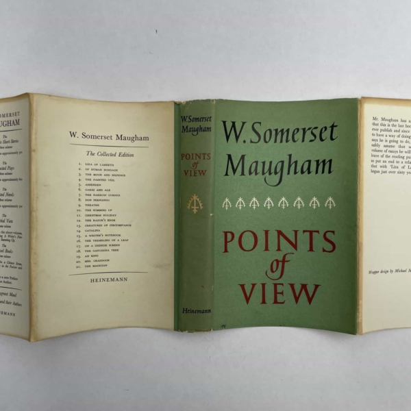 w somerset maugham points of view first ed4