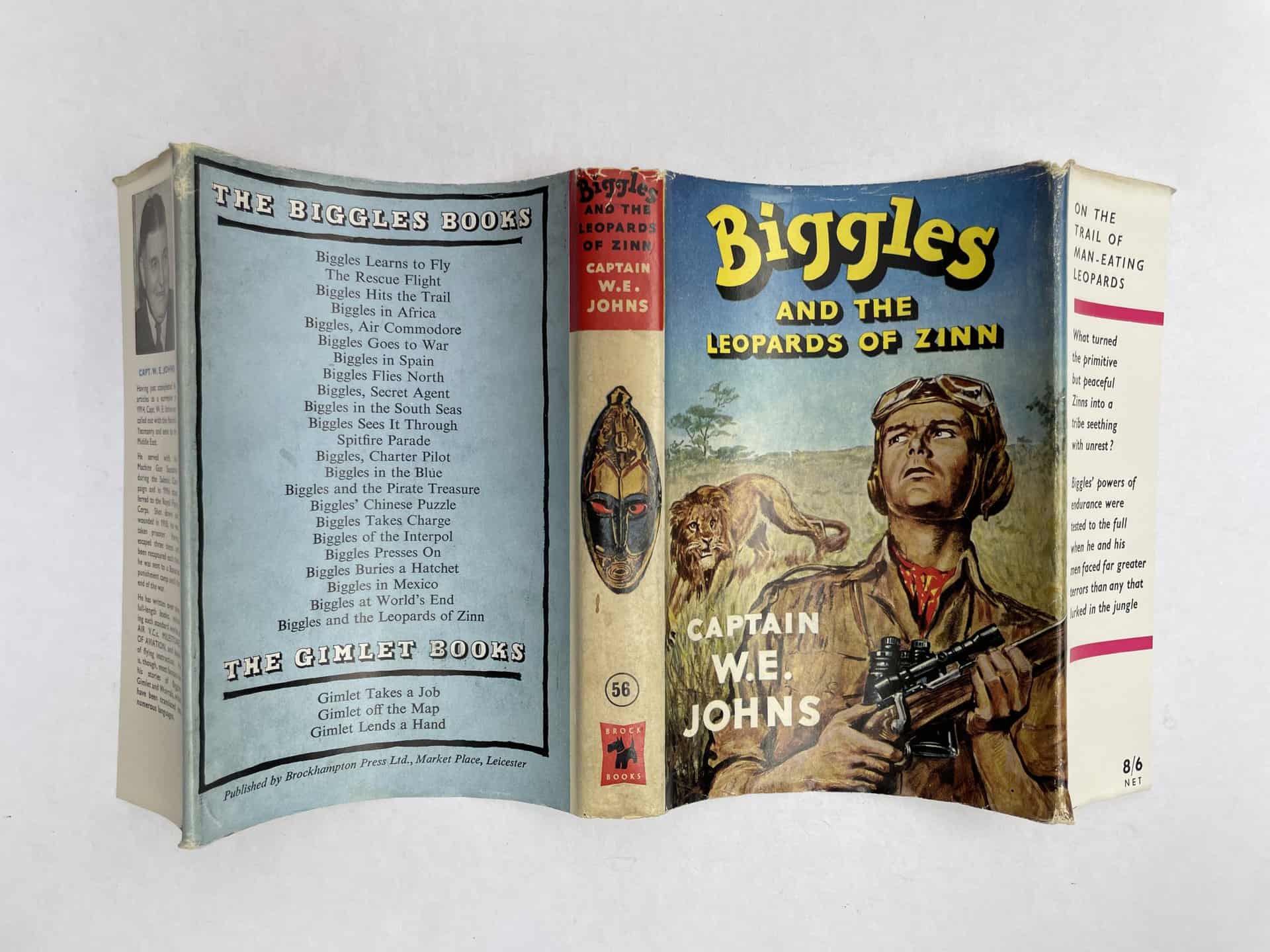 we johns biggles and the leopards of finn first ed4