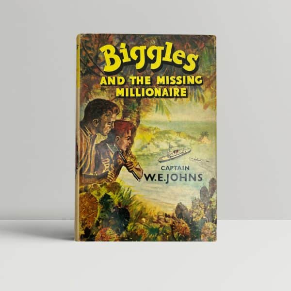 we johns biggles and the missing millionaire first ed1