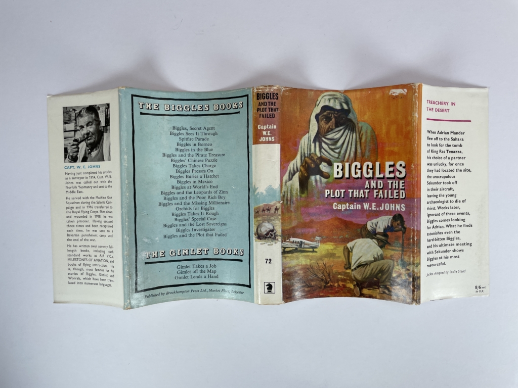 we johns biggles and the plot that failed first edition4