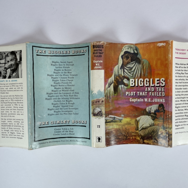 we johns biggles and the plot that failed first edition4