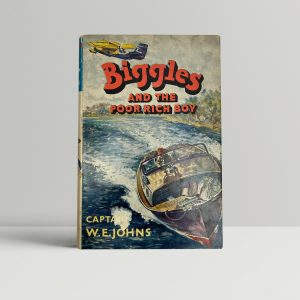 we johns biggles and the poor rich boy first ed1