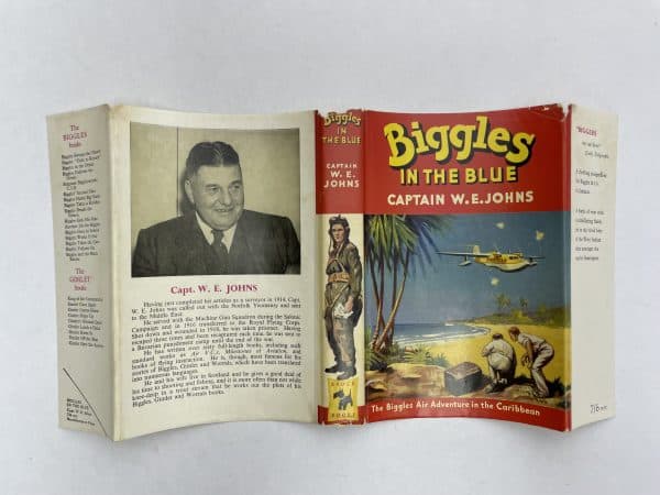 we johns biggles in the blue first ed4