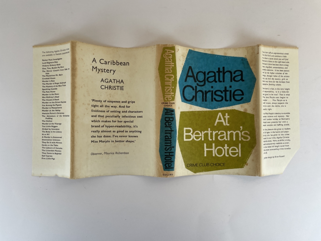 agatha christie at bertrams hotel 1st edition4