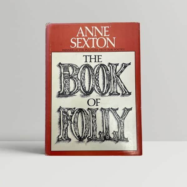 anne sexton the book of folly signed first us 1