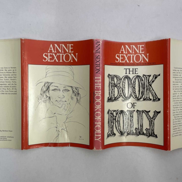 anne sexton the book of folly signed first us 5