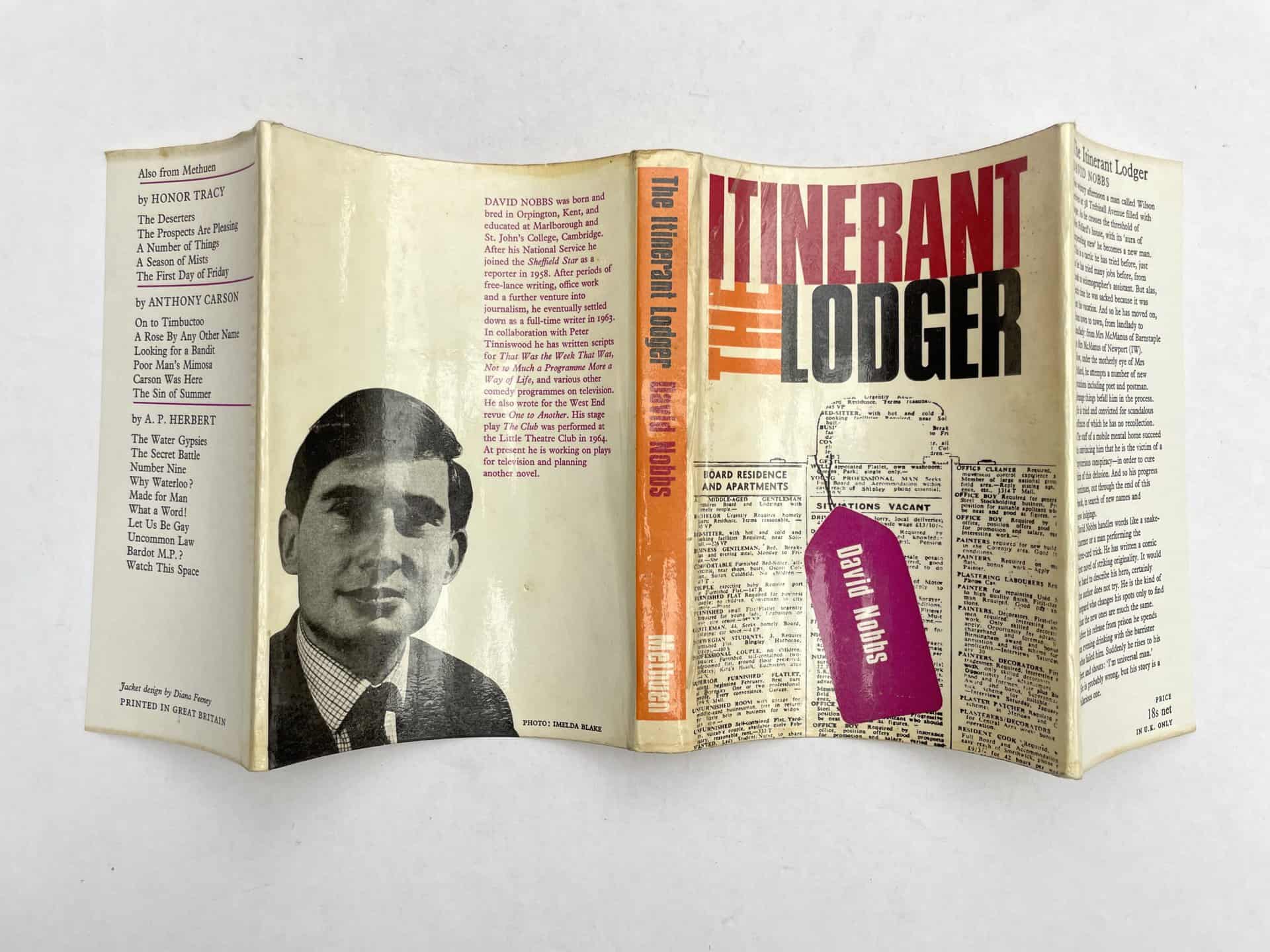 david nobbs the itinerant lodger first ed4