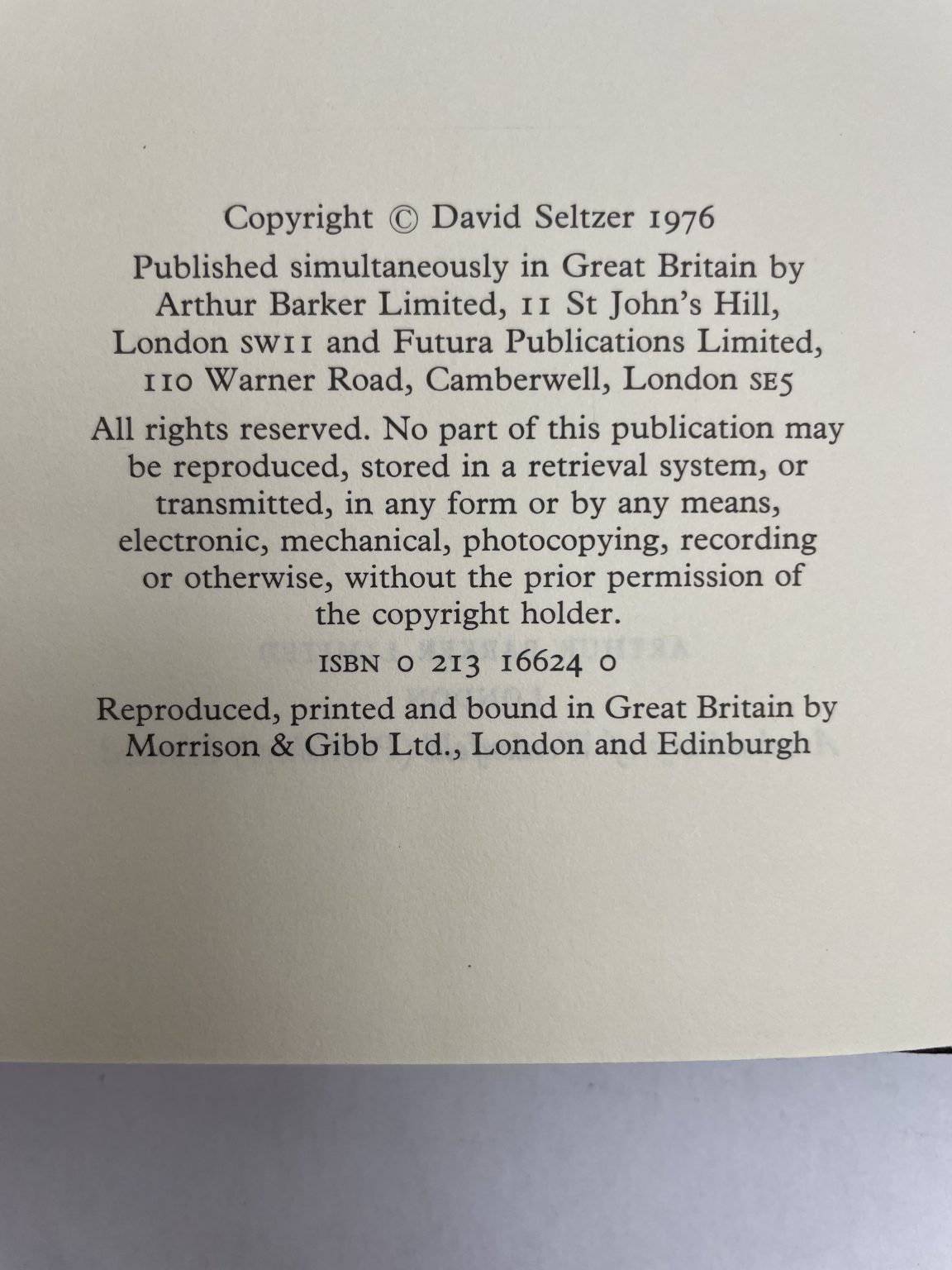 david seltzer omen first edition2