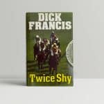 dick francis twice shy signed first 1