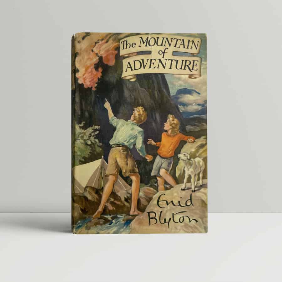 enid blyton the mountain of adventure first ed1